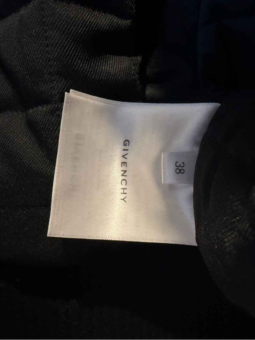 Givenchy Black & White Cropped Logo Bomber Jacket - Picture 7 of 8